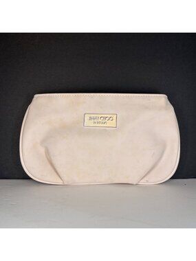 Jimmy Choo Parfums Beauty Cosmetics Pouch Limited Edition-Suede in Baby Pink
